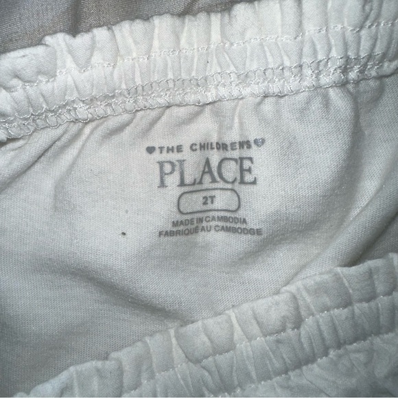 The Children's Place White Top and Navy Shorts Set - Picture 4 of 7